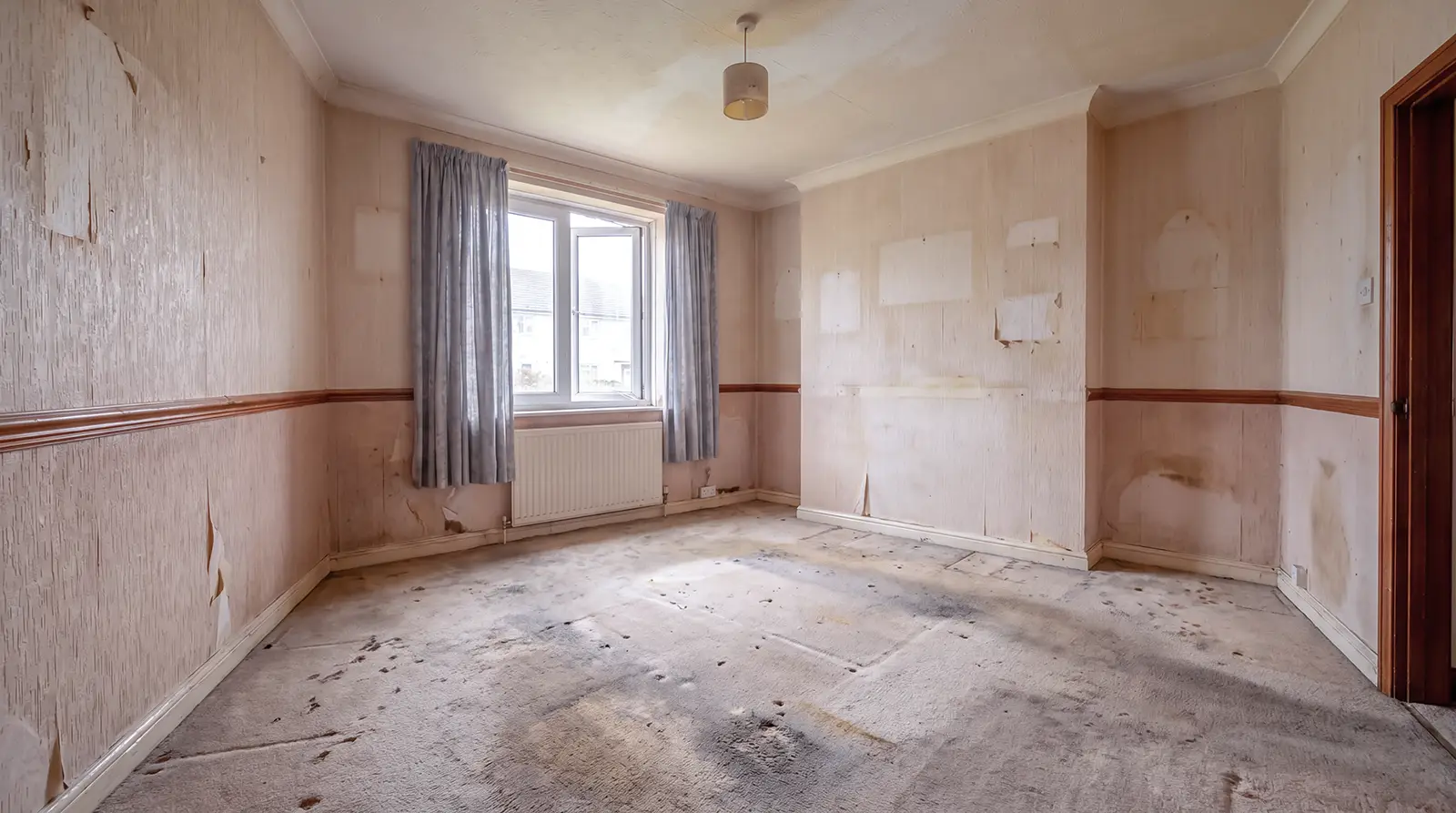 Après le chantier : Nettoyage extrême Diogène dans une maison autour de Chambord