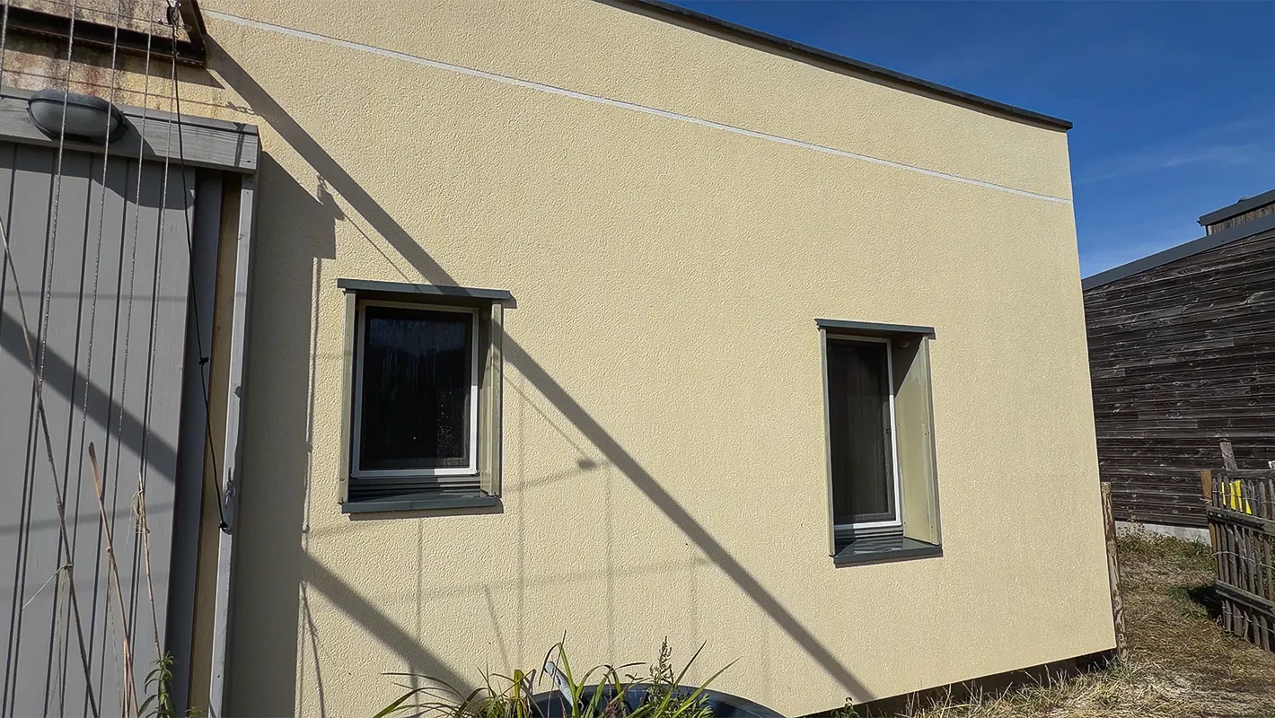 après le chantier : Nettoyage d’une façade à Chaumont-sur-Loire