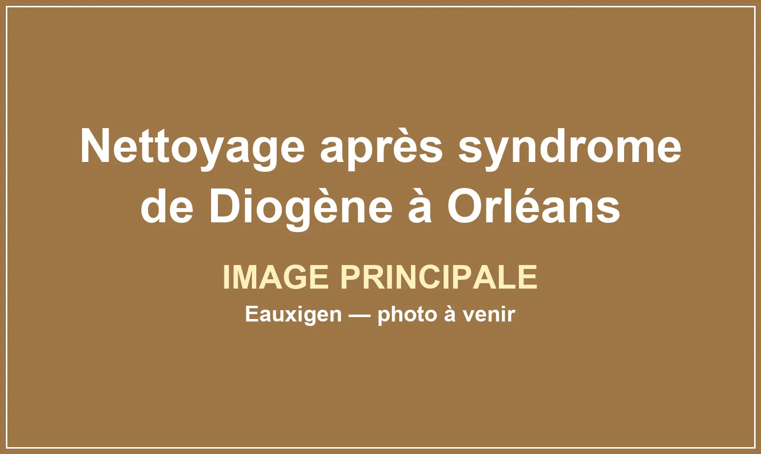 Remise en état confidentielle d’un logement encombré à Orléans
